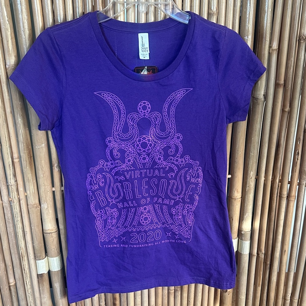 Purple Graphic Women's Top